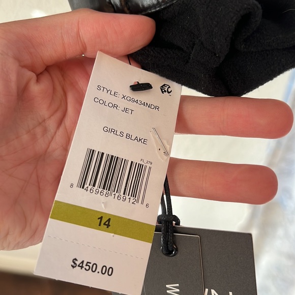 New Sam girls black puffer jacket - Picture 4 of 9